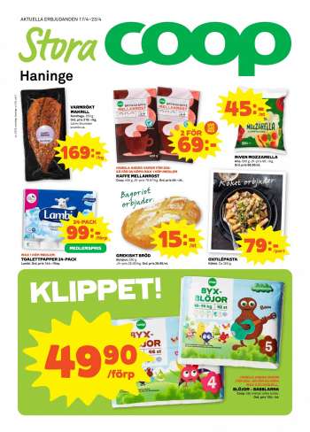 Coop Forum reklamblad - 17/4 2023 - 23/4 2023.