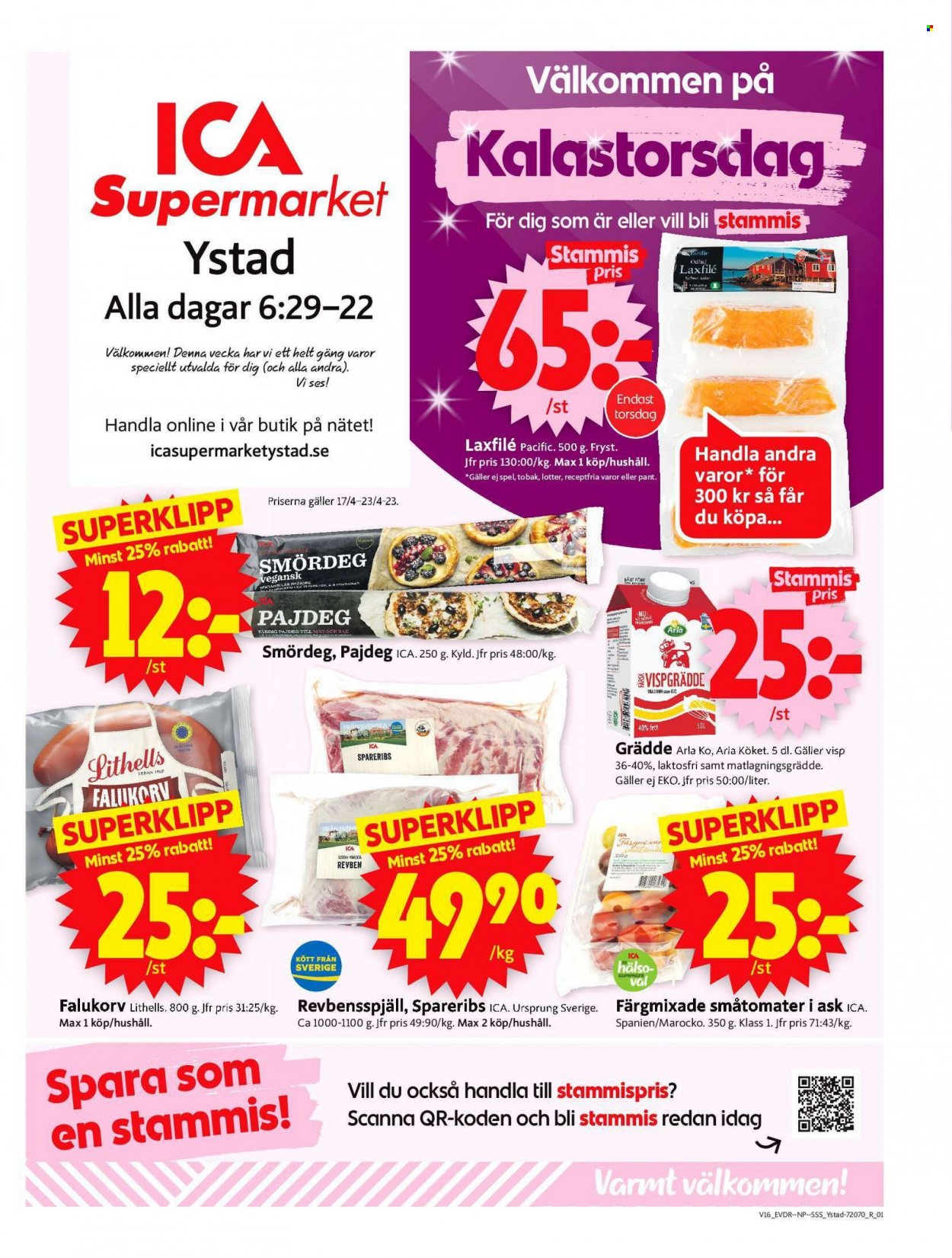ICA reklamblad - 17/4 2023 - 23/4 2023. Sida 1