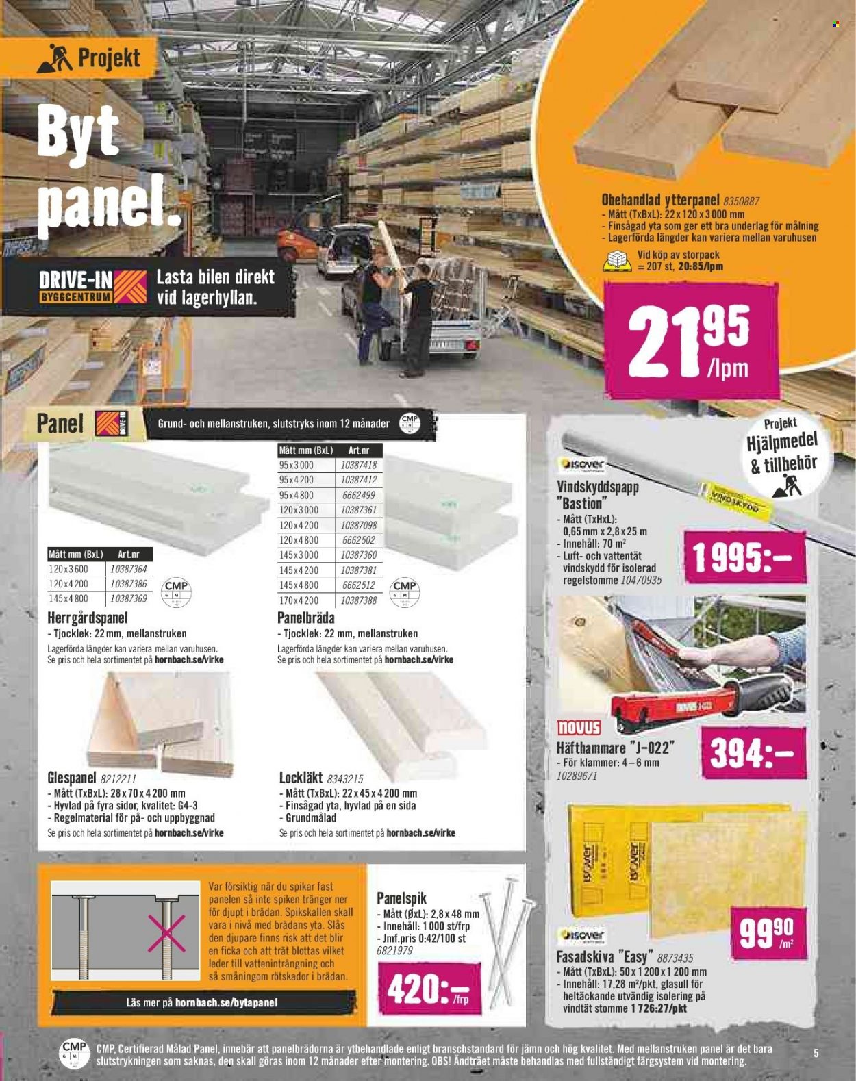 Hornbach reklamblad - 22/4 2023 - 10/5 2023. Sida 5
