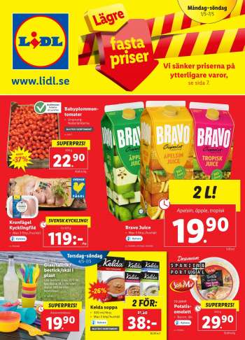 Lidl reklamblad - 1/5 2023 - 7/5 2023.
