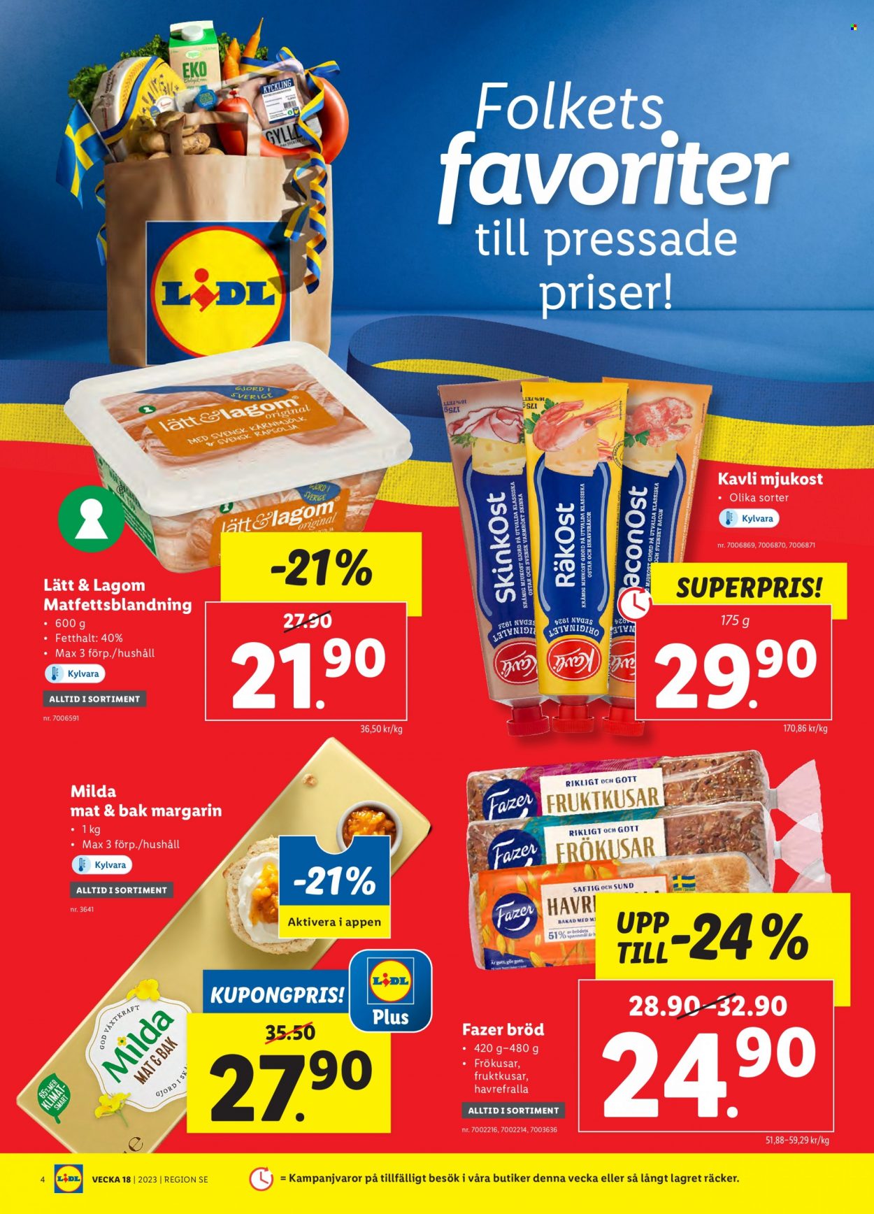 Lidl reklamblad - 1/5 2023 - 7/5 2023. Sida 4