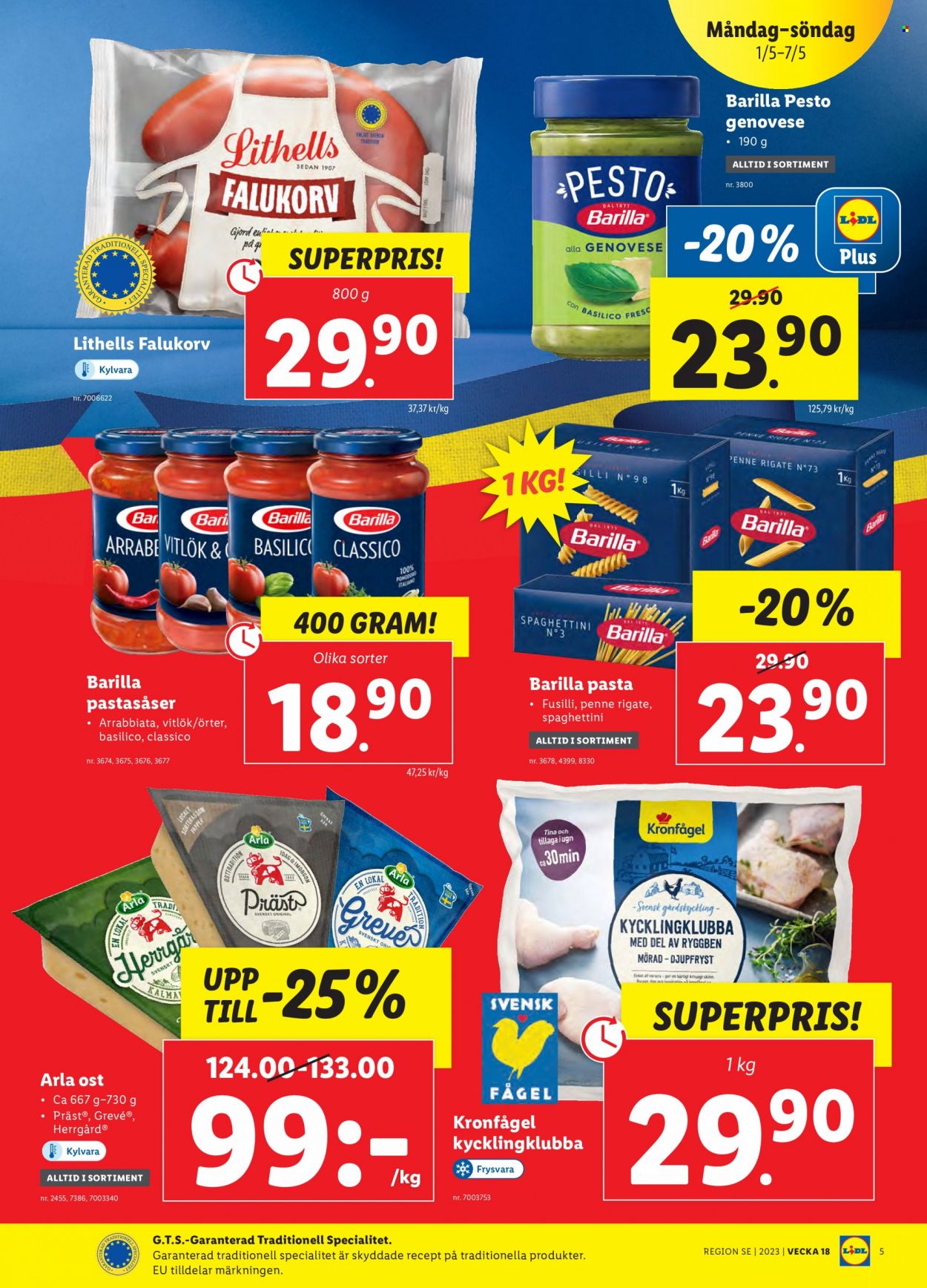Lidl reklamblad - 1/5 2023 - 7/5 2023. Sida 5