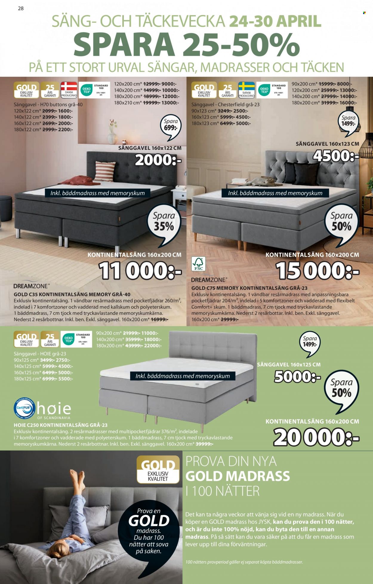 JYSK reklamblad - 24/4 2023 - 7/5 2023. Sida 28