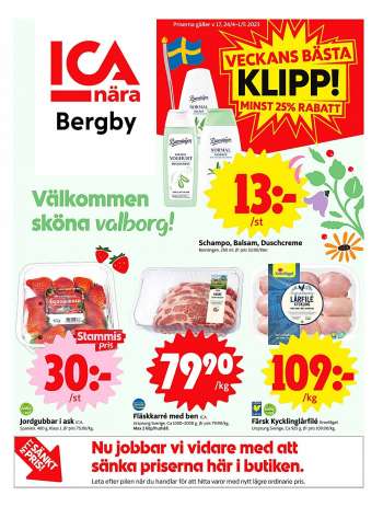 ICA reklamblad - 24/4 2023 - 1/5 2023.