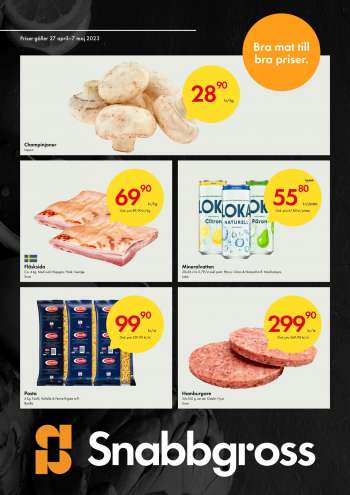 Axfood Snabbgross tarjoukset  - 27.04.2023 - 07.05.2023.