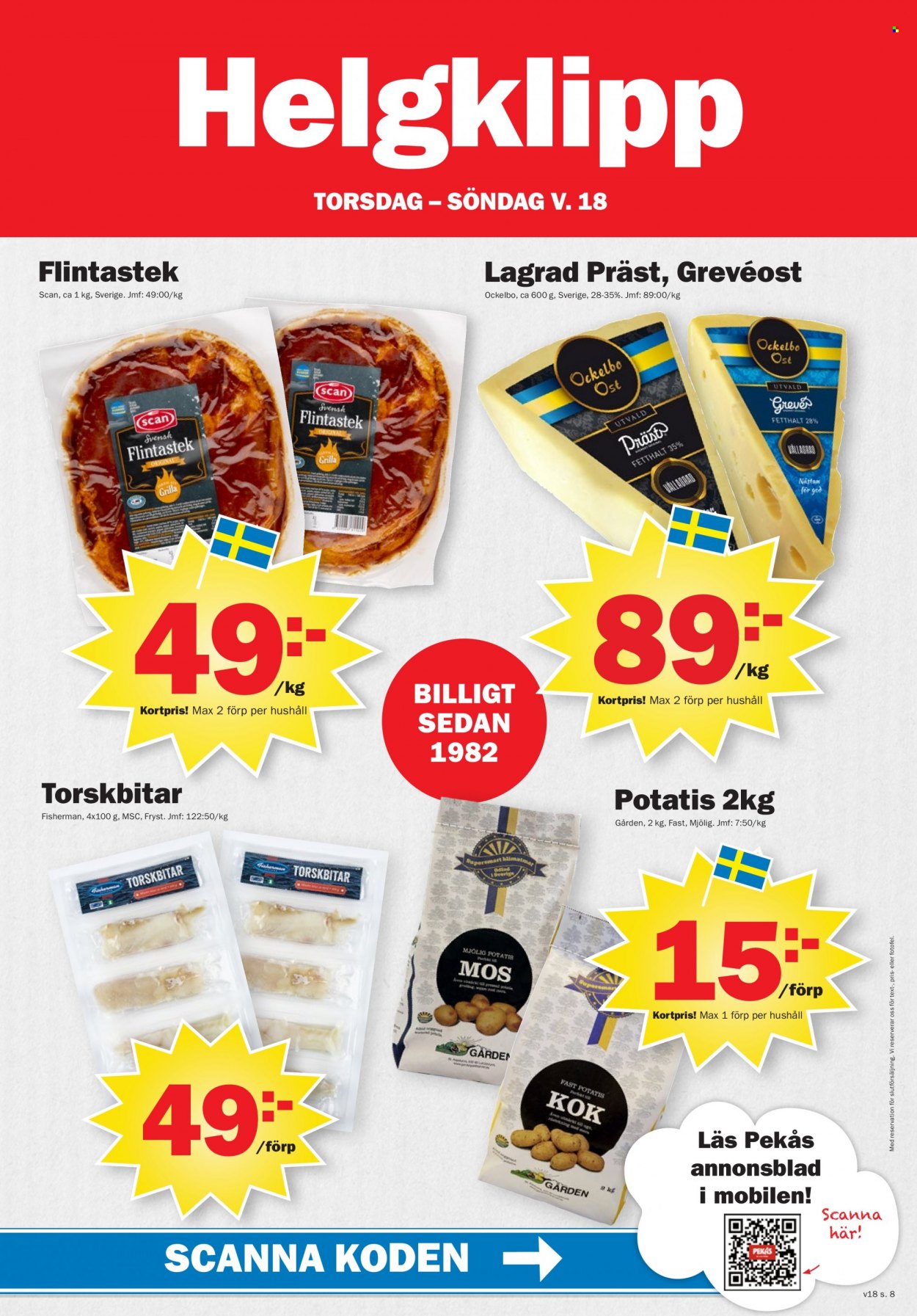 Pekås reklamblad - 2/5 2023 - 7/5 2023. Sida 8