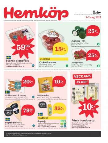 Hemköp reklamblad - 1/5 2023 - 7/5 2023.