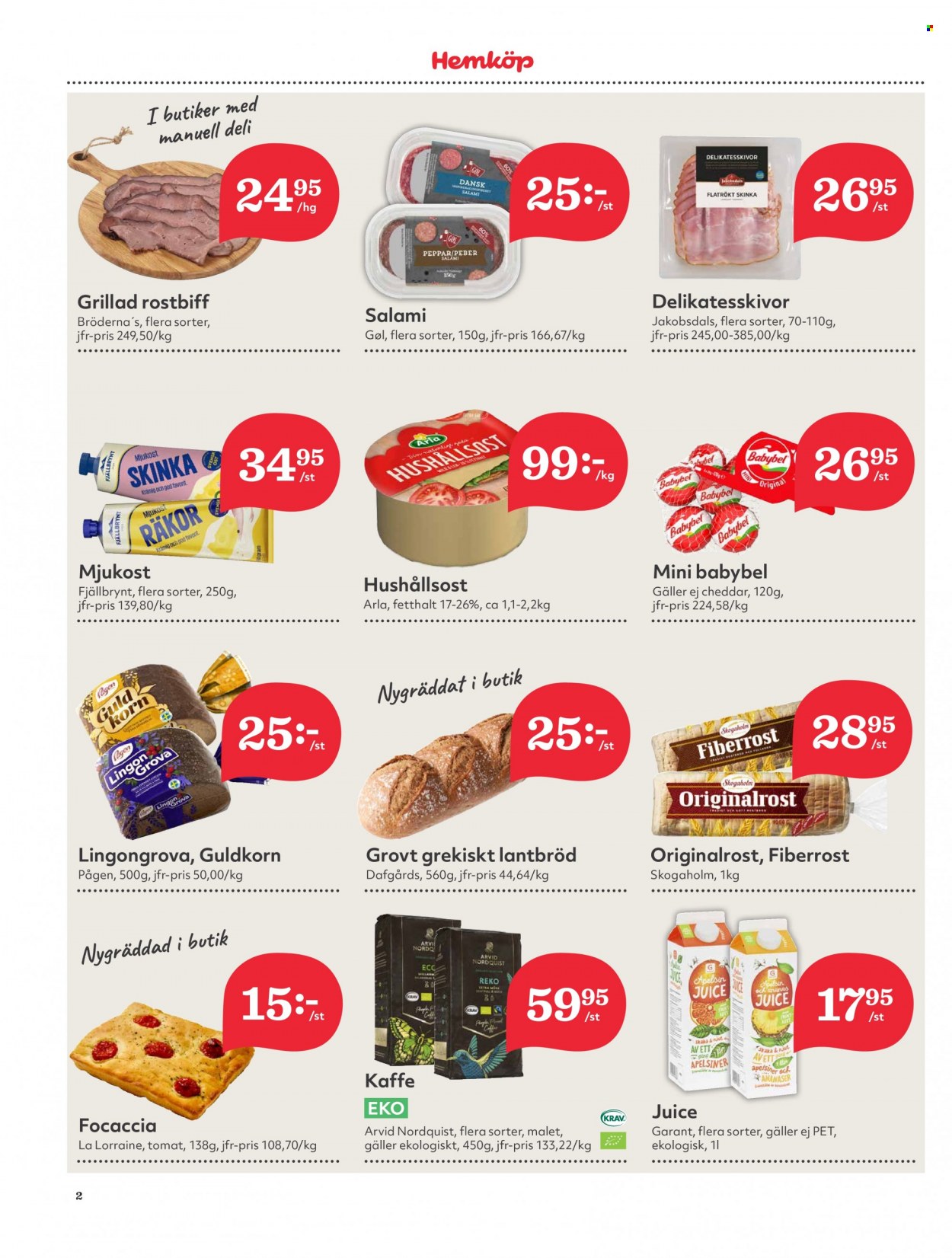 Hemköp reklamblad - 2/5 2023 - 7/5 2023. Sida 2