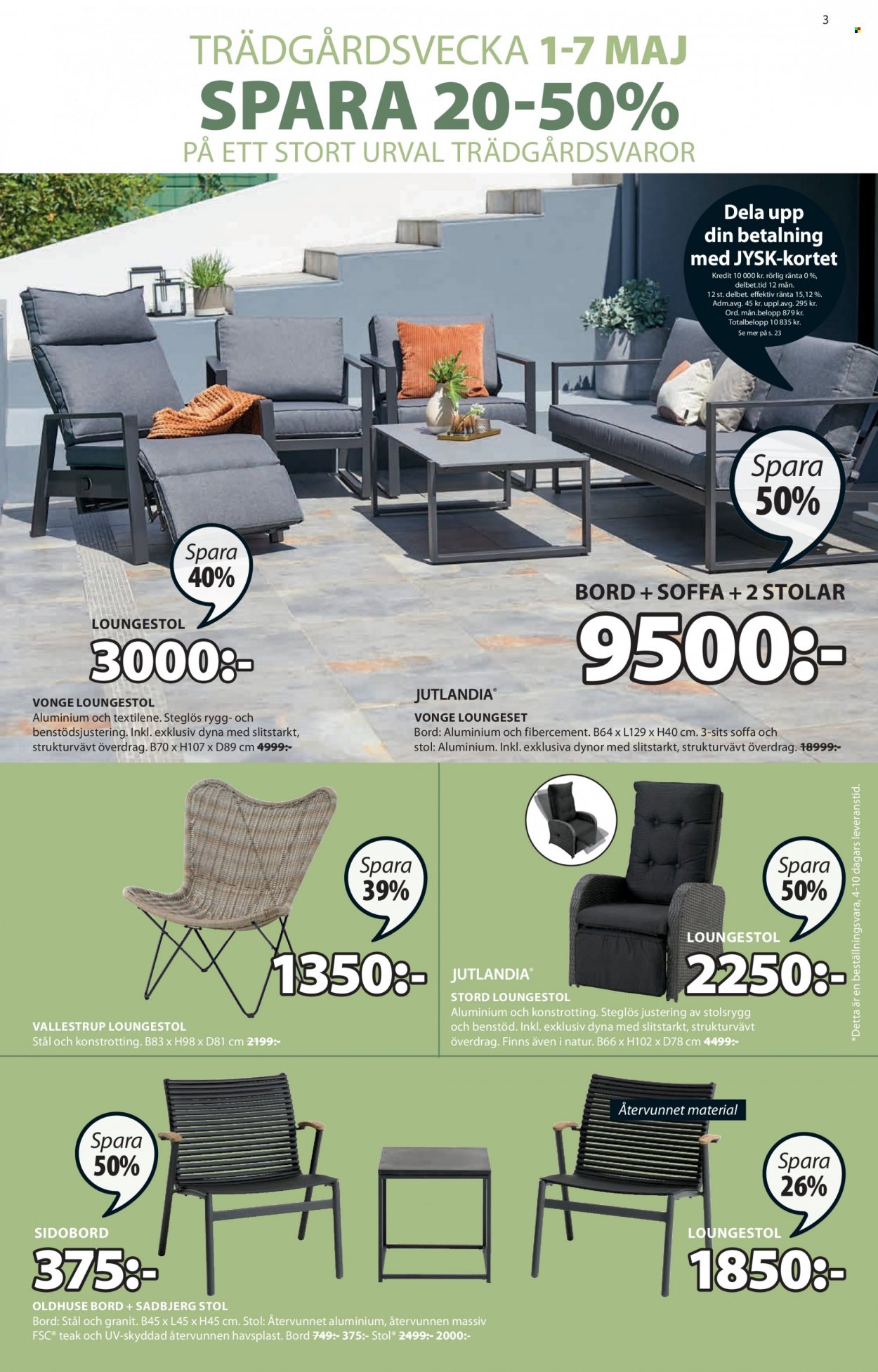 JYSK reklamblad - 1/5 2023 - 14/5 2023. Sida 3