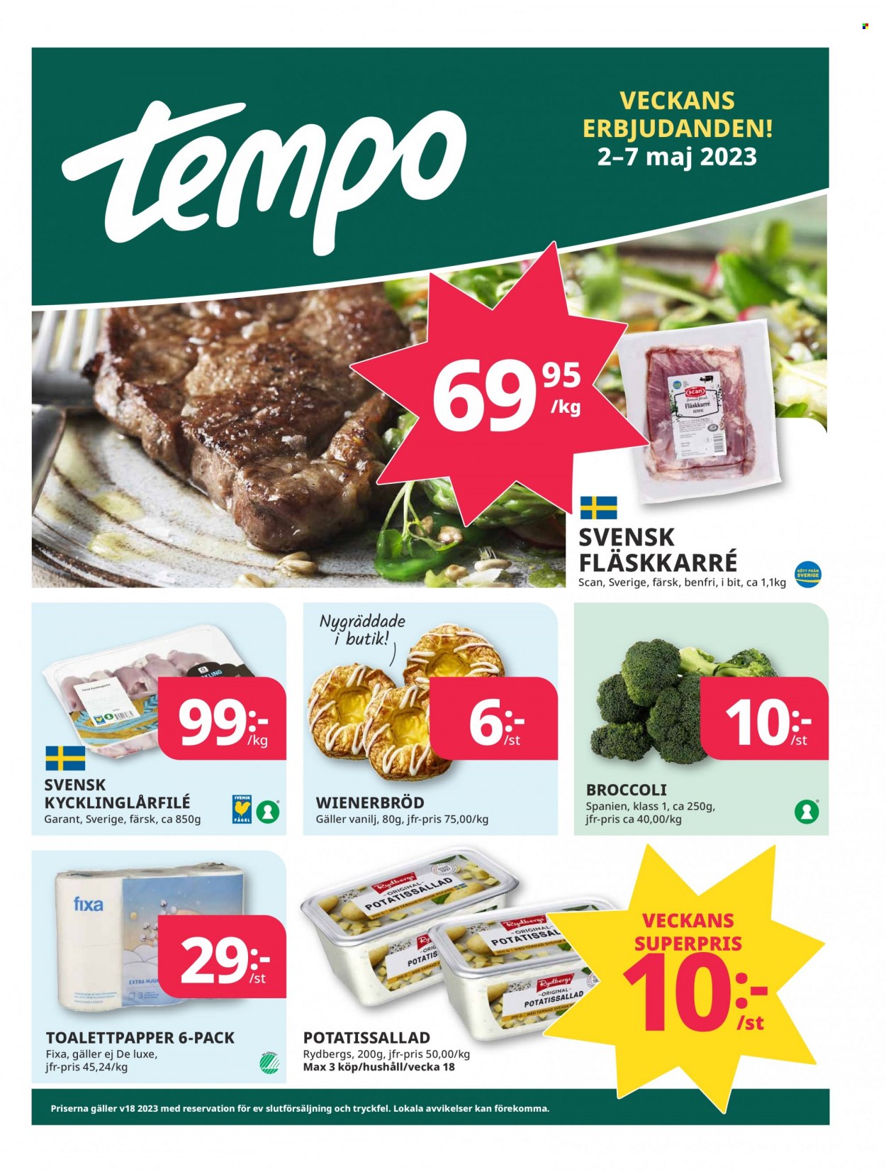 Tempo reklamblad - 2/5 2023 - 7/5 2023. Sida 1