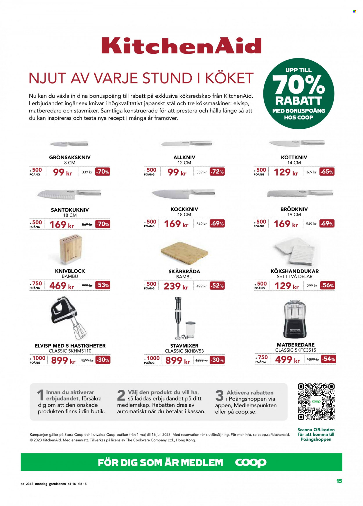 Coop reklamblad - 1/5 2023 - 7/5 2023. Sida 15