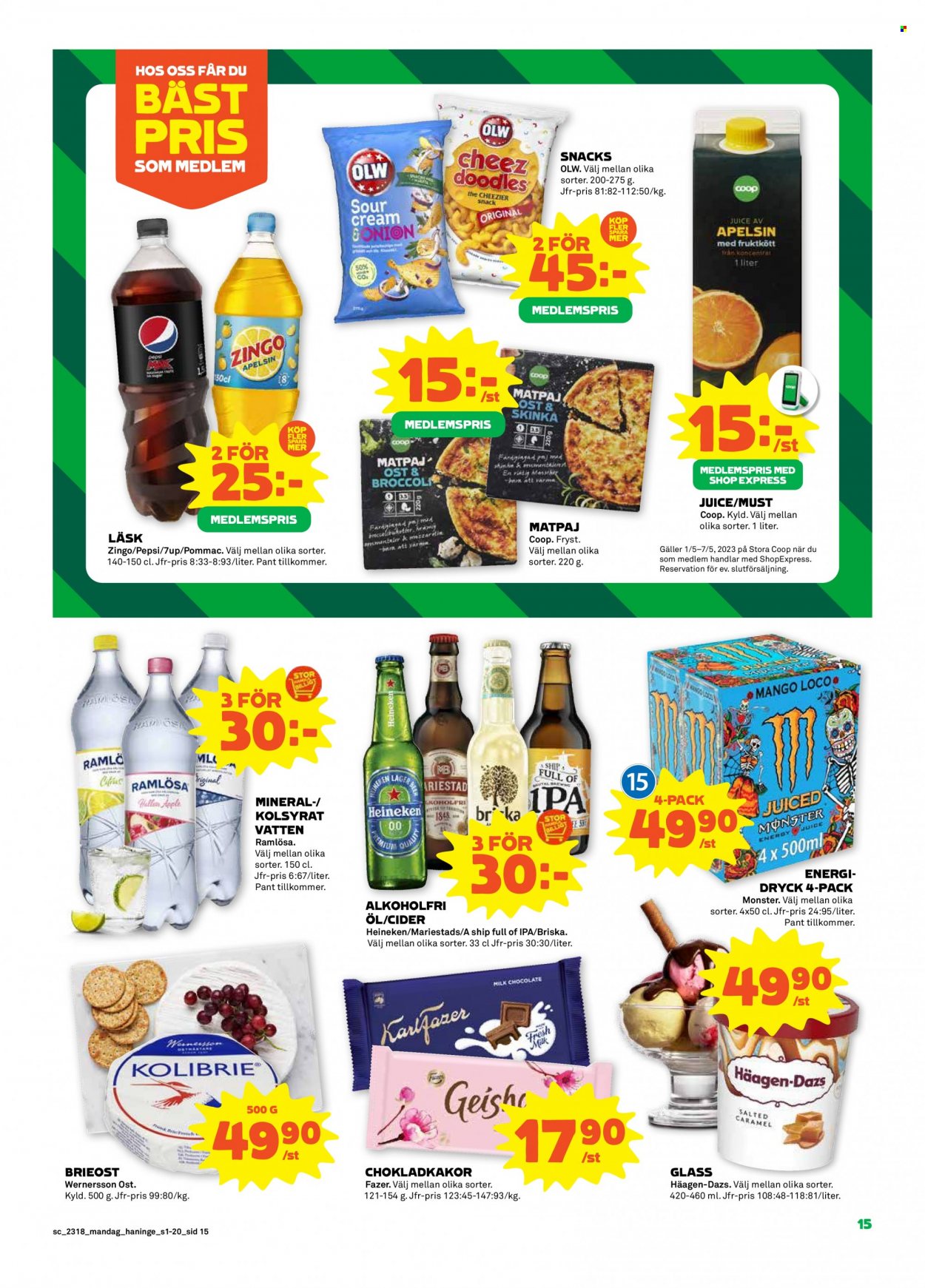 Coop Forum reklamblad - 1/5 2023 - 7/5 2023. Sida 15