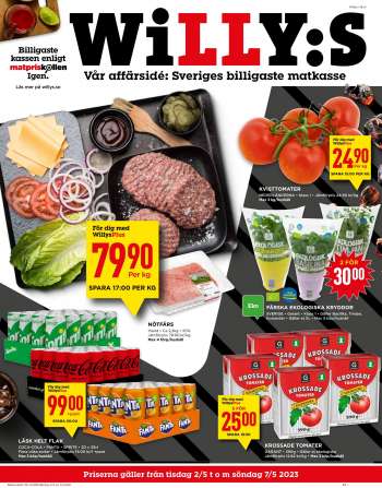 Willys reklamblad - 2/5 2023 - 7/5 2023.