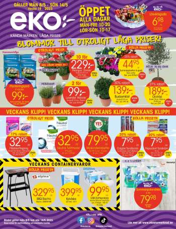 EKO reklamblad - 8/5 2023 - 14/5 2023.