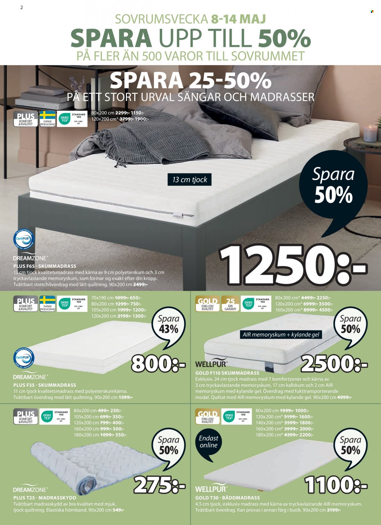 JYSK reklamblad - 8/5 2023 - 21/5 2023. Sida 2