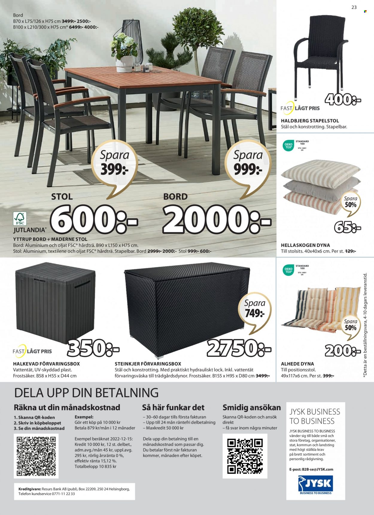 JYSK reklamblad - 8/5 2023 - 21/5 2023. Sida 23