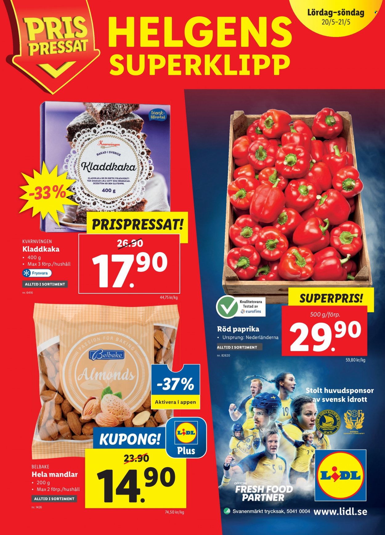 Lidl reklamblad - 15/5 2023 - 21/5 2023. Sida 34