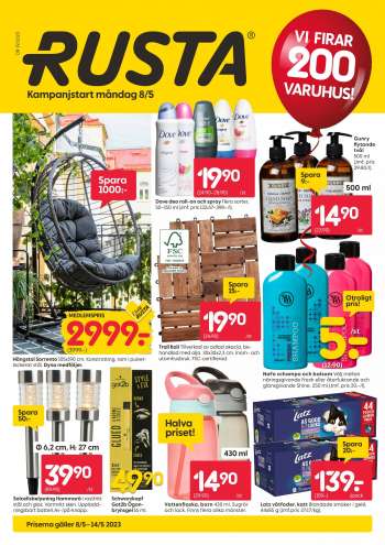 Rusta reklamblad