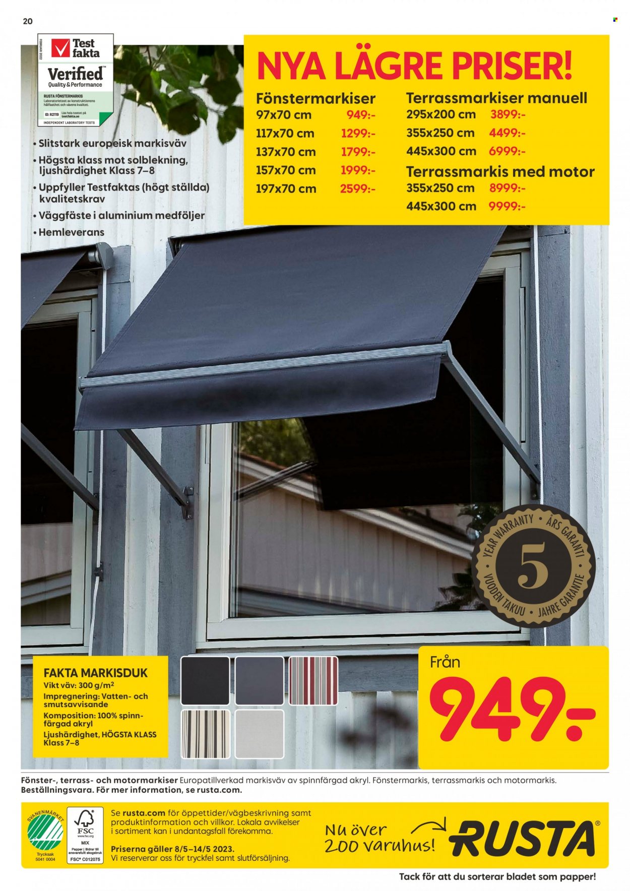 Rusta reklamblad - 8/5 2023 - 14/5 2023. Sida 20