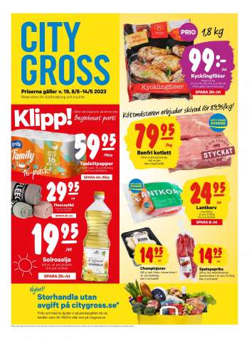 City Gross reklamblad - 8/5 2023 - 14/5 2023.