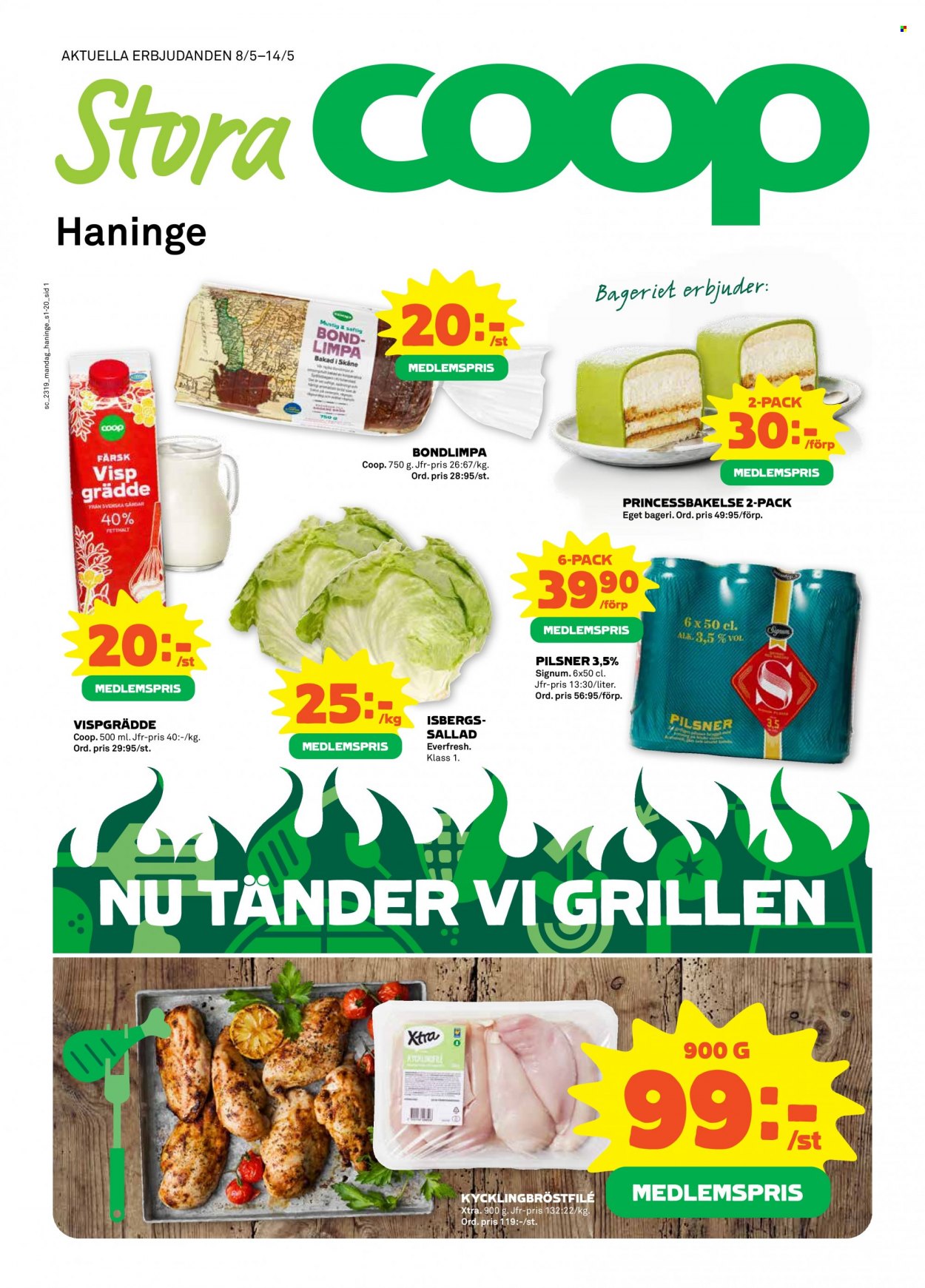 Coop Forum reklamblad - 8/5 2023 - 14/5 2023. Sida 1