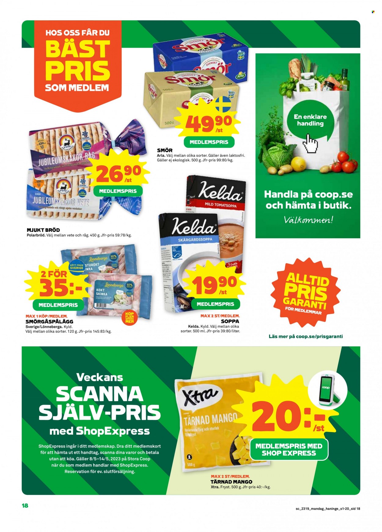 Coop Forum reklamblad - 8/5 2023 - 14/5 2023. Sida 18