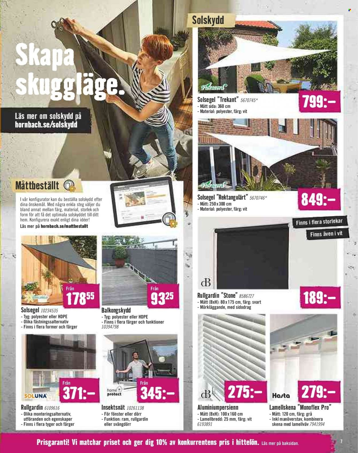 Hornbach reklamblad - 12/5 2023 - 14/6 2023. Sida 7