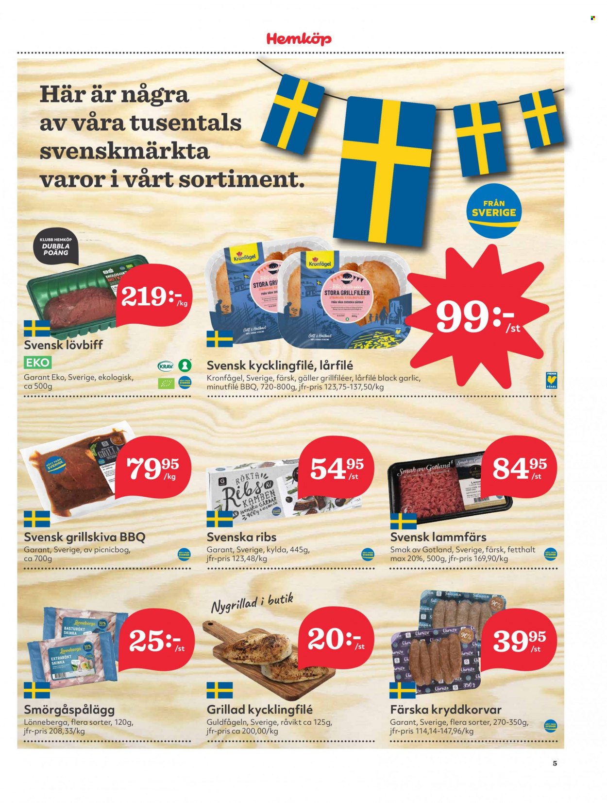 Hemköp reklamblad - 15/5 2023 - 21/5 2023. Sida 5