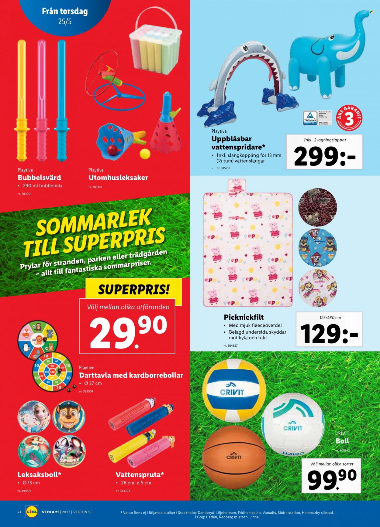 Lidl reklamblad - 22/5 2023 - 28/5 2023. Sida 25