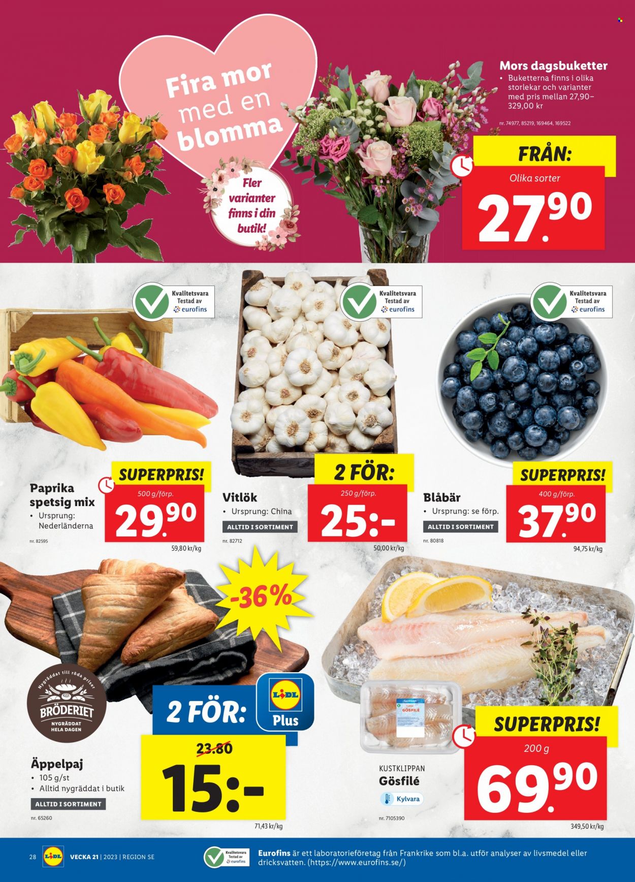 Lidl reklamblad - 22/5 2023 - 28/5 2023. Sida 29