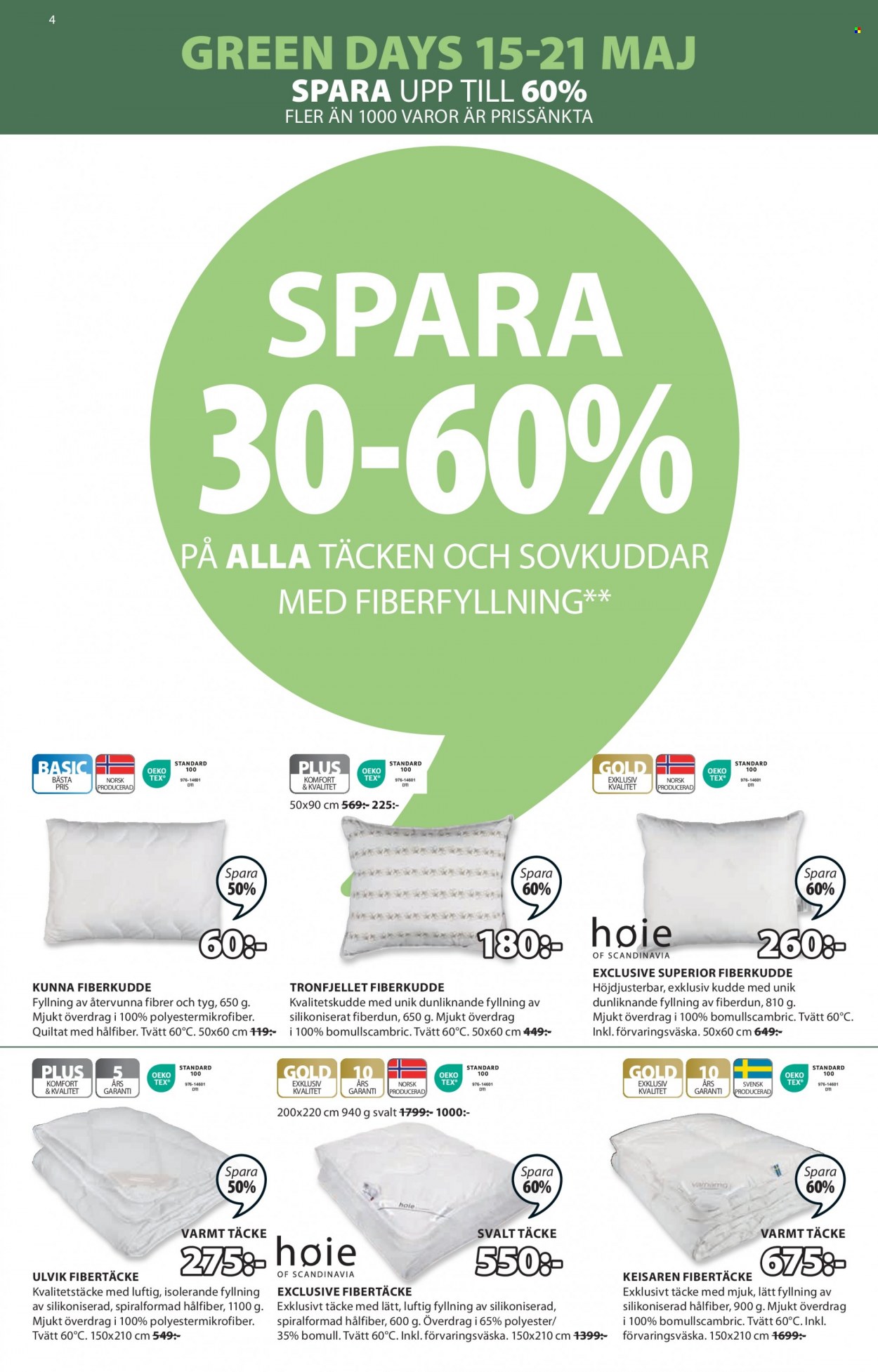 JYSK reklamblad - 15/5 2023 - 21/5 2023. Sida 4