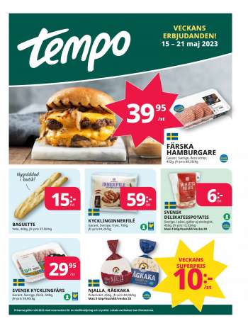 Tempo reklamblad - 15/5 2023 - 21/5 2023.