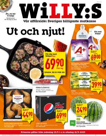 Willys reklamblad - 15/5 2023 - 21/5 2023.