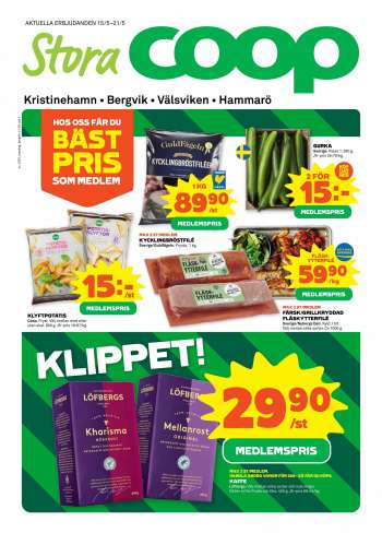 Stora Coop reklamblad - 15/5 2023 - 21/5 2023.