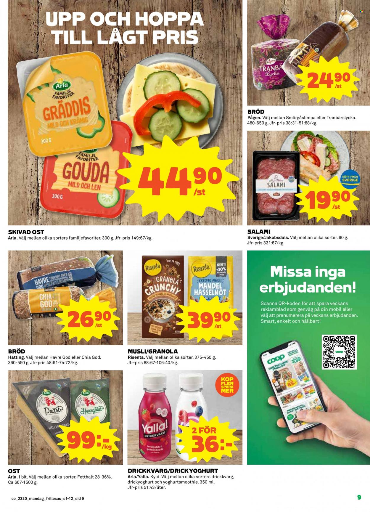 Coop Konsum reklamblad - 15/5 2023 - 21/5 2023. Sida 9