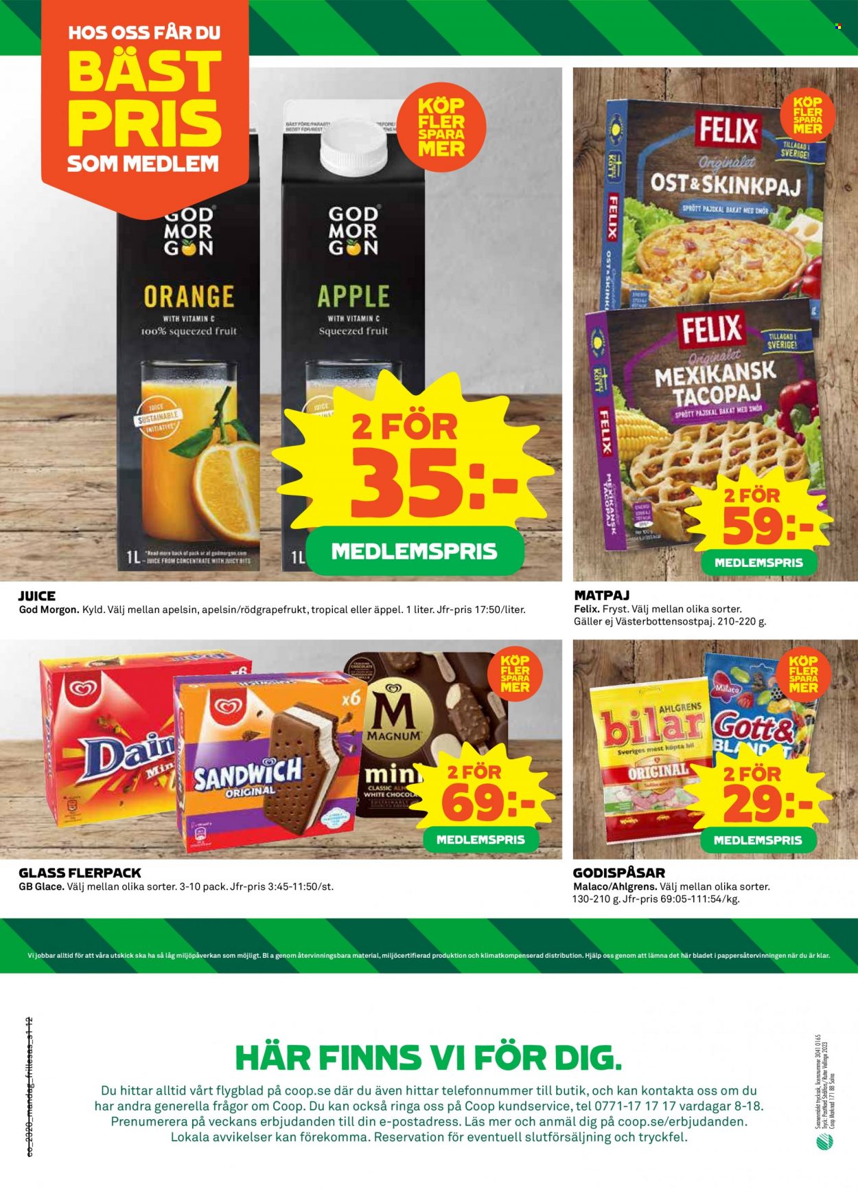Coop Konsum reklamblad - 15/5 2023 - 21/5 2023. Sida 12