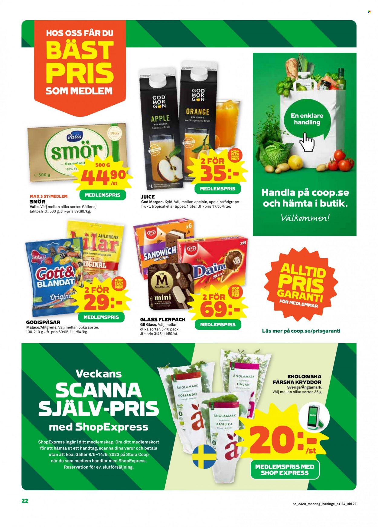 Coop Forum reklamblad - 15/5 2023 - 21/5 2023. Sida 22