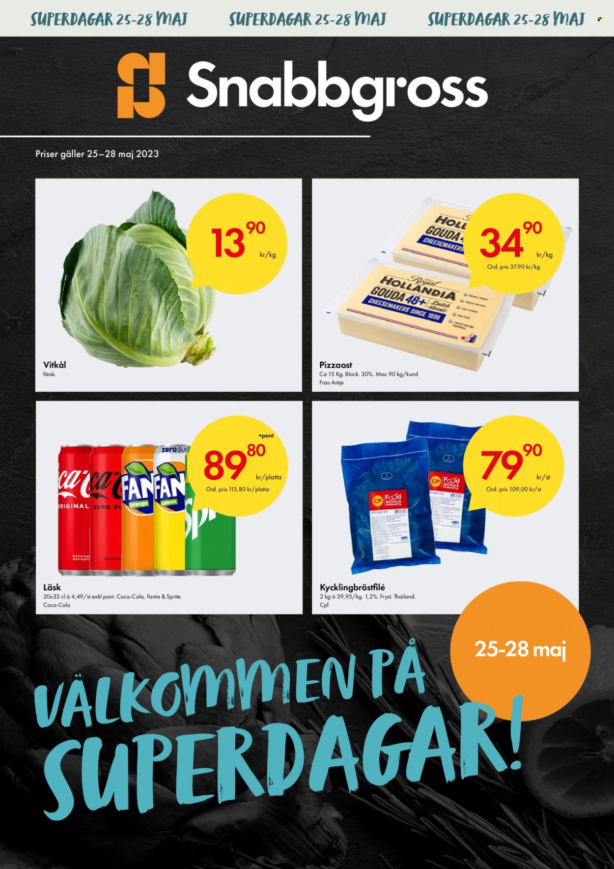 Snabbgross reklamblad - 25/5 2023 - 28/5 2023. Sida 1