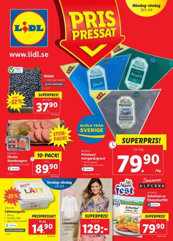Lidl reklamblad - 29/5 2023 - 4/6 2023.