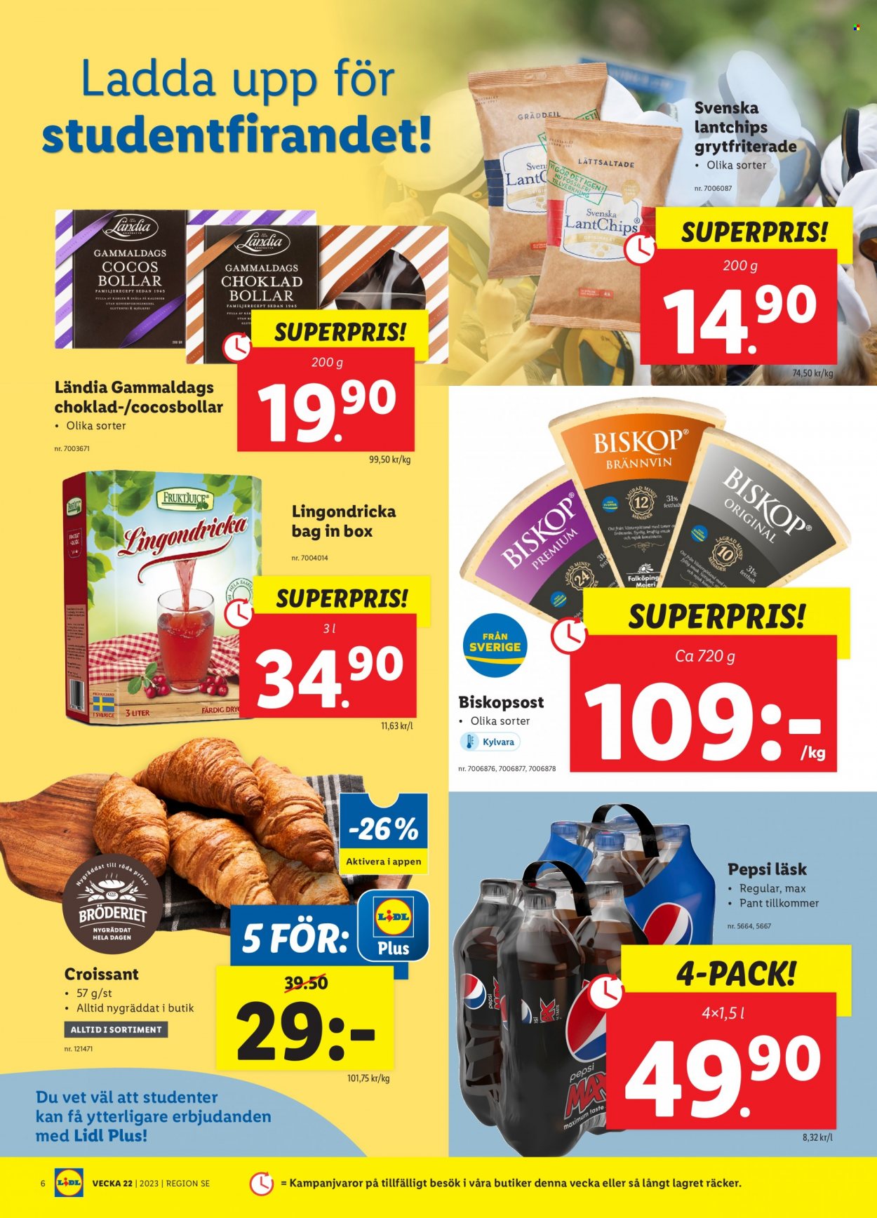 Lidl reklamblad - 29/5 2023 - 4/6 2023. Sida 6