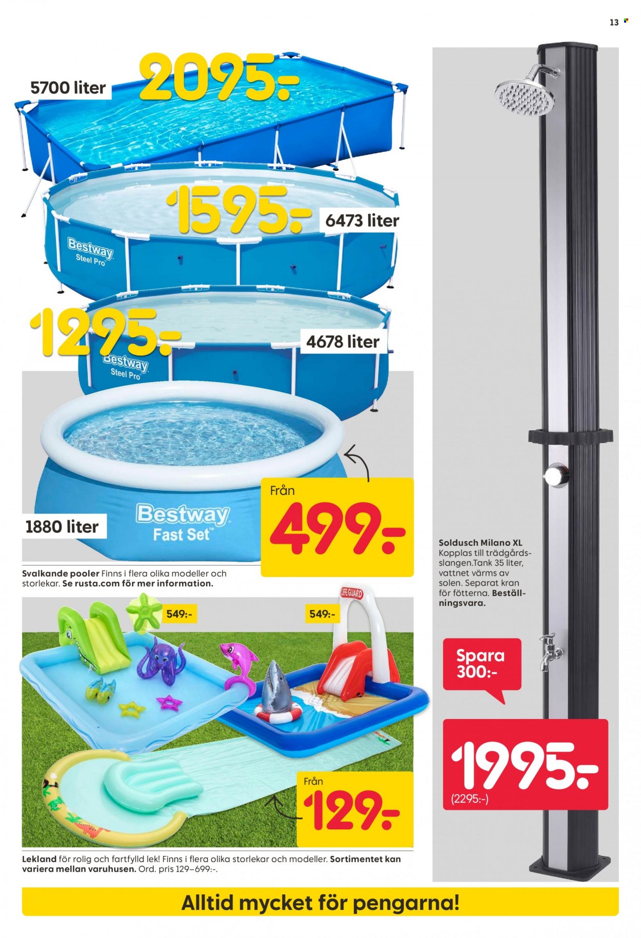 Rusta reklamblad - 22/5 2023 - 28/5 2023. Sida 13