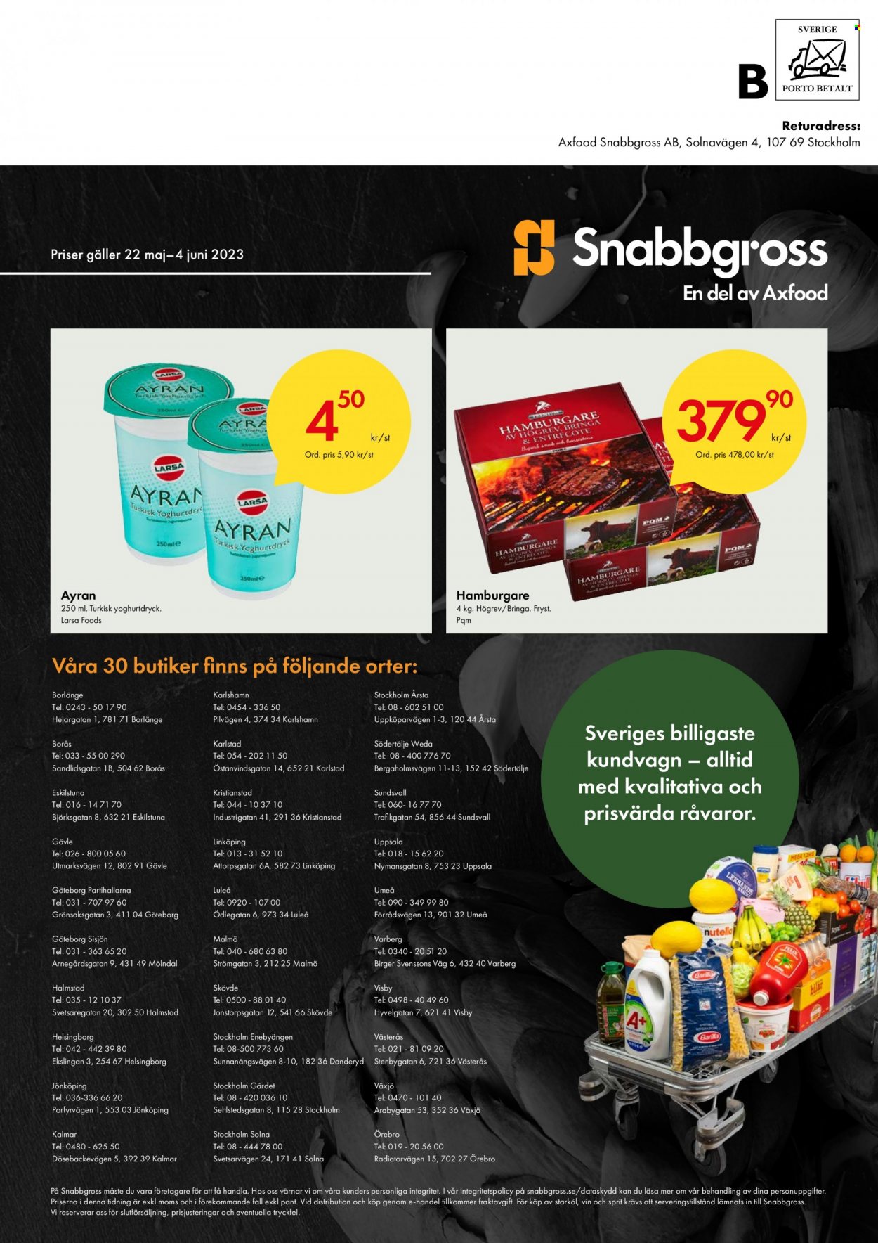 Snabbgross reklamblad - 22/5 2023 - 4/6 2023. Sida 16