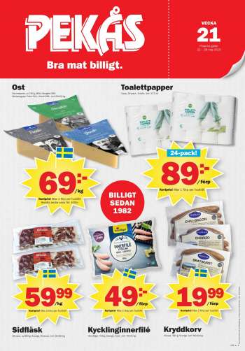 Pekås reklamblad - 22/5 2023 - 28/5 2023.