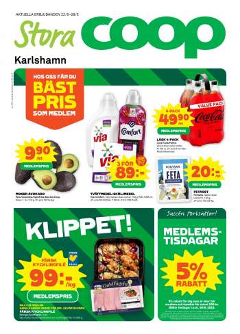 Stora Coop reklamblad - 22/5 2023 - 28/5 2023.