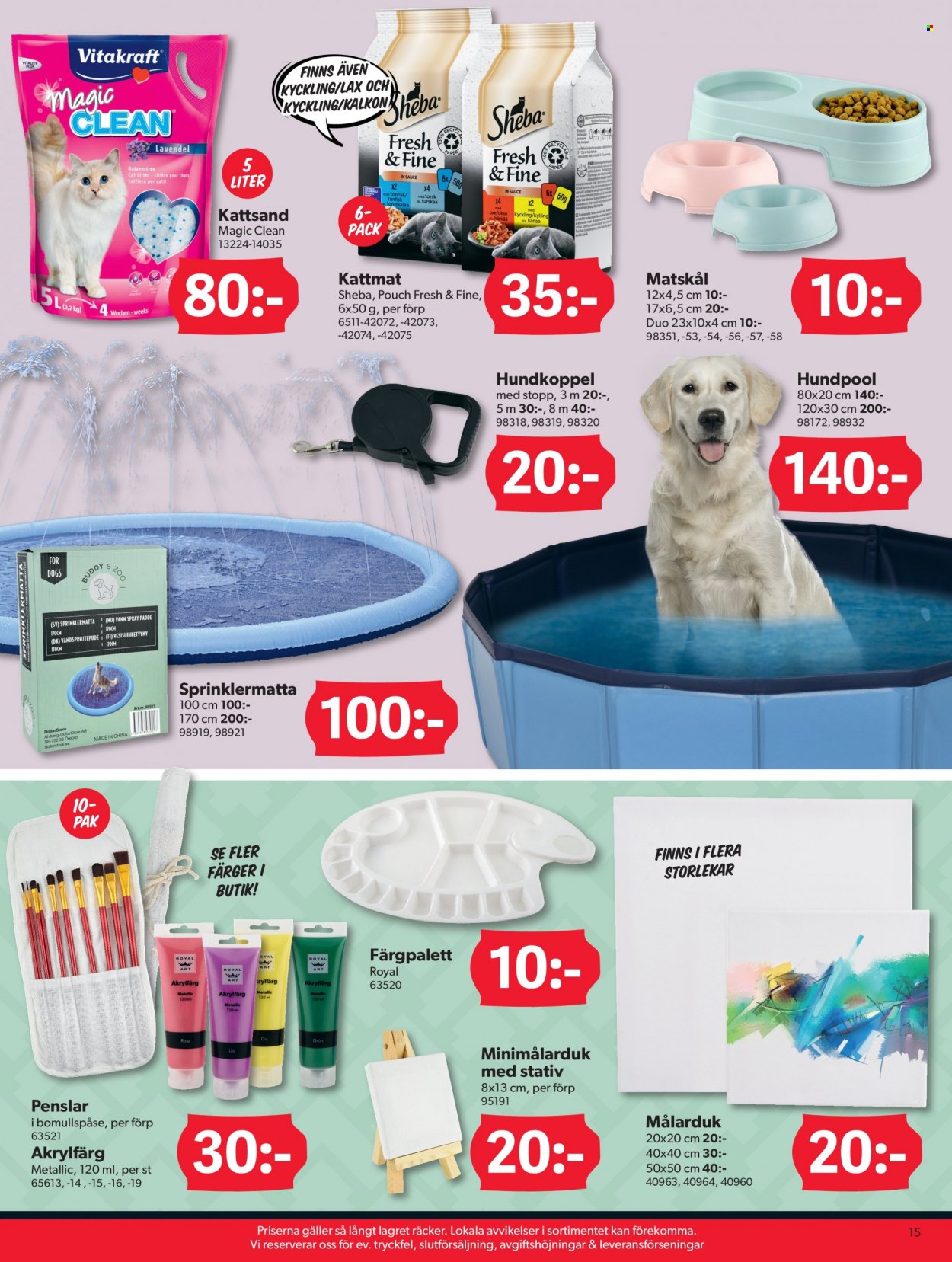 DollarStore reklamblad. Sida 15