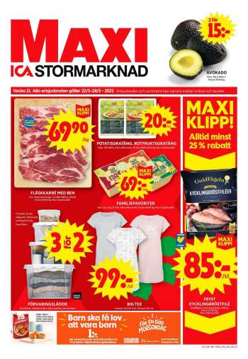 ICA reklamblad - 22/5 2023 - 28/5 2023.