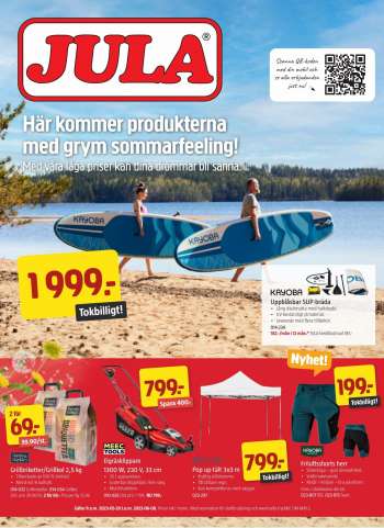 Jula reklamblad - 26/5 2023 - 8/6 2023.