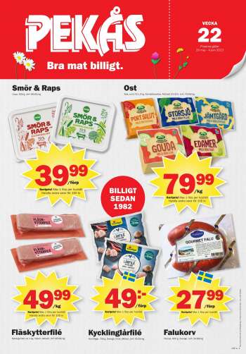 Pekås reklamblad - 29/5 2023 - 4/6 2023.