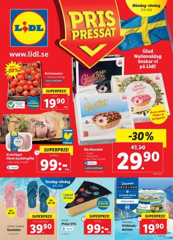 Lidl reklamblad - 5/6 2023 - 11/6 2023.