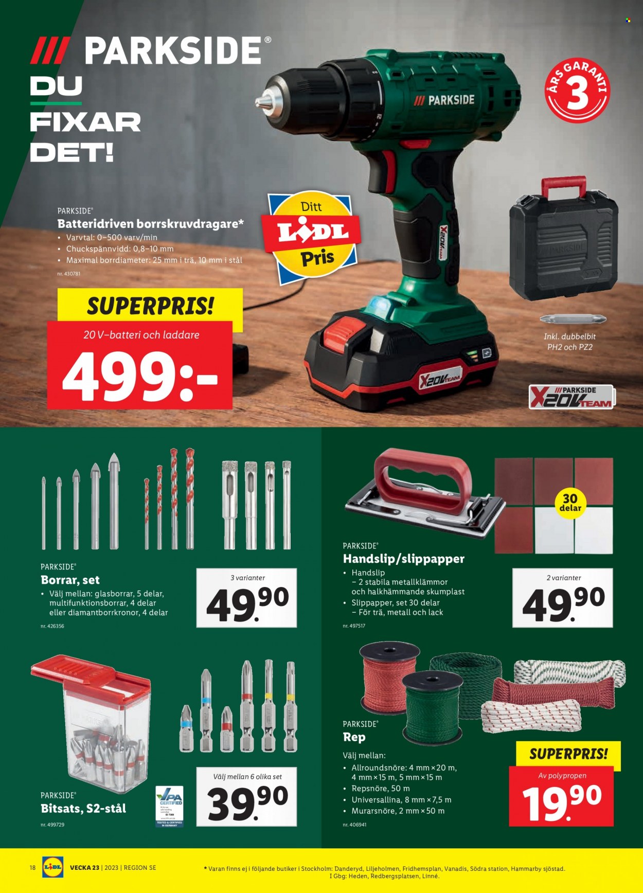 Lidl reklamblad - 5/6 2023 - 11/6 2023. Sida 21